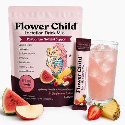 Postpartum Hydration Drink Mix - Fruit Punch