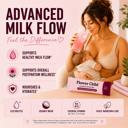 Postpartum Hydration Drink Mix - Fruit Punch