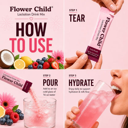Postpartum Hydration Drink Mix - Fruit Punch