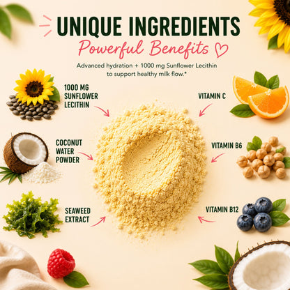 Lactation Drink Mix | 1000 mg Sunflower Lecithin