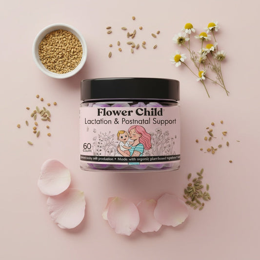 Lactation Support Gummies + Postnatal Vitamins
